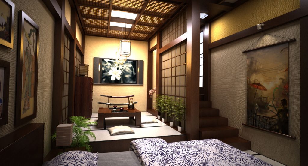 interior rumah jepang