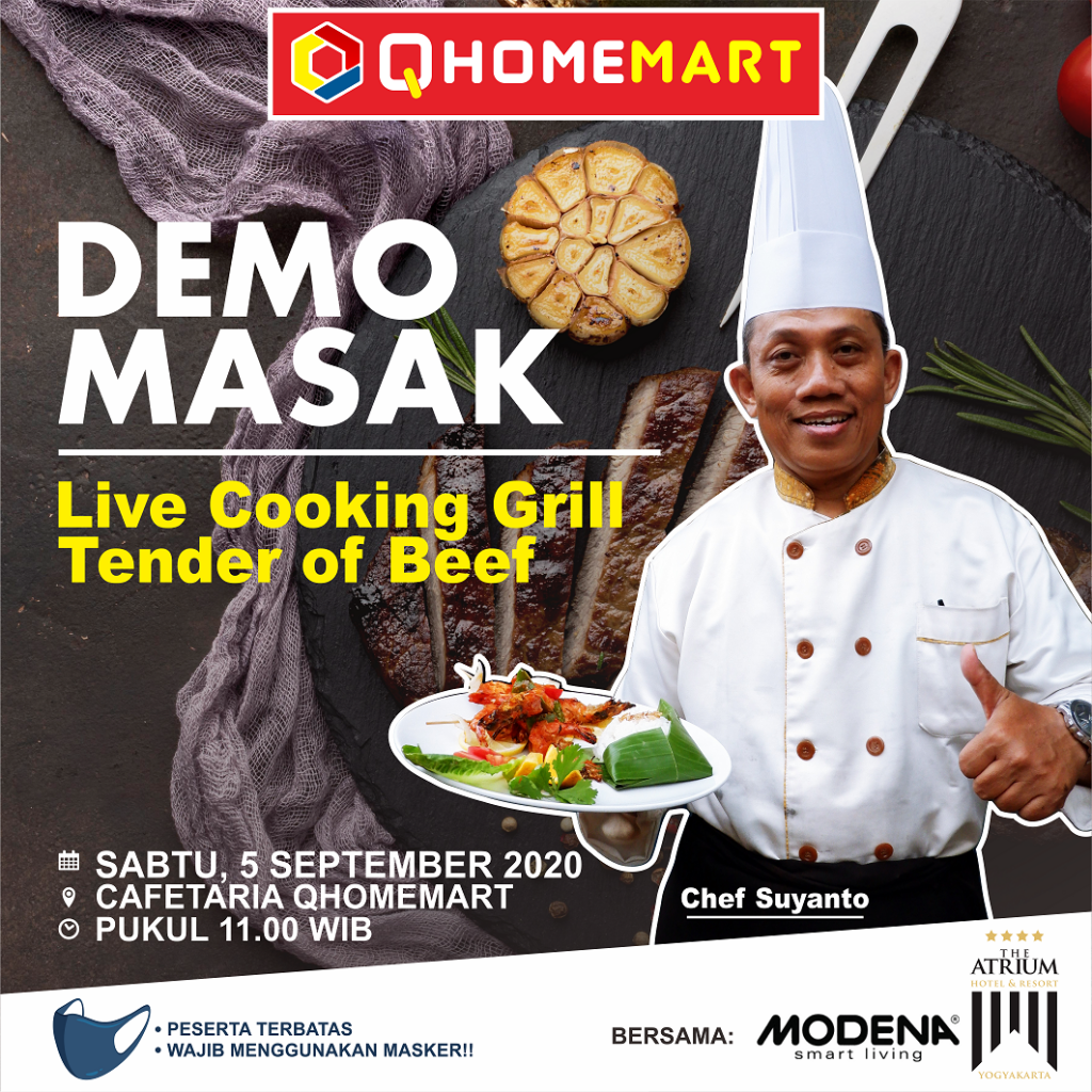 qhomemart demo masak