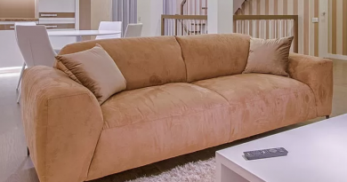 sofa suede