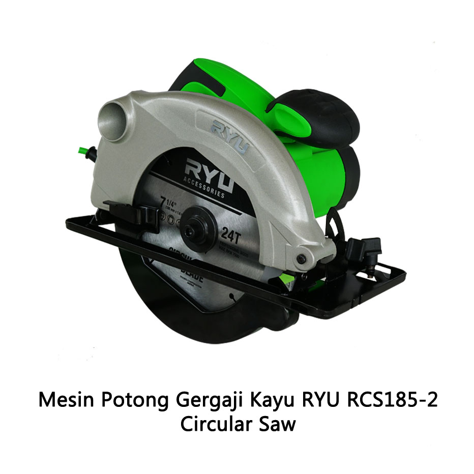 Mesin Potong Gergaji Kayu RYU RCS185 2 Circular Saw