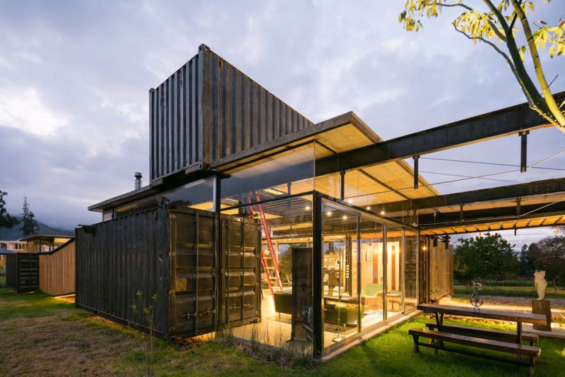 desain rumah container