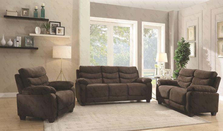 sofa model 3 2 1 warna coklat