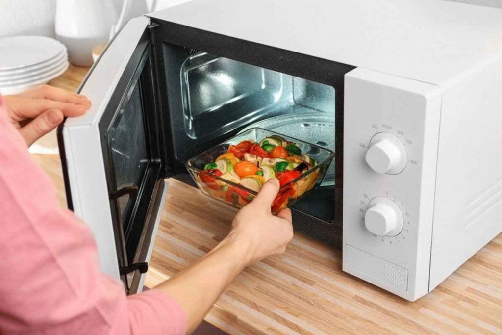 cara pakai microwave