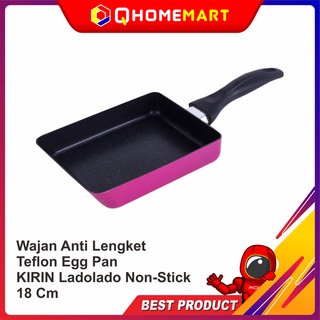 Teflon Egg Pan KIRIN Ladolado Non Stick 18 Cm