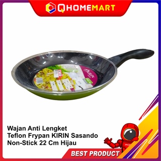 Teflon Frypan KIRIN Sasando Non Stick 22 Cm Hijau