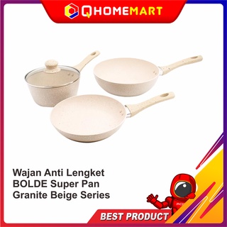 wajan anti lengket qhomemart bolde super pan