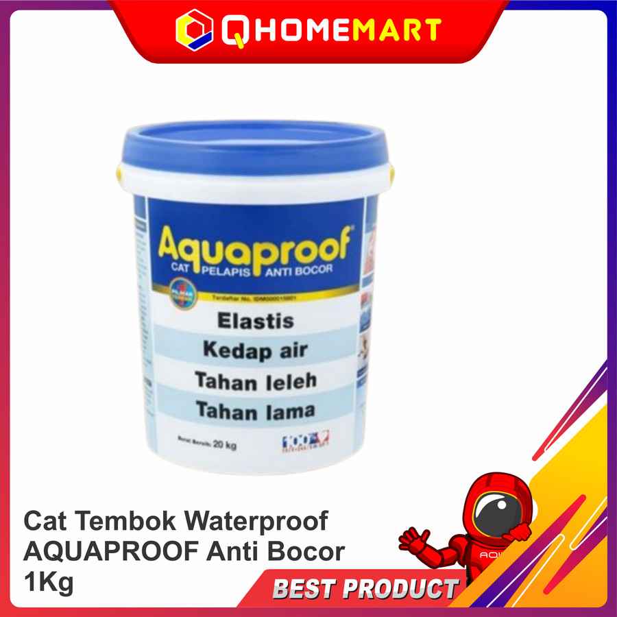 pastikan cat waterproof anda asli