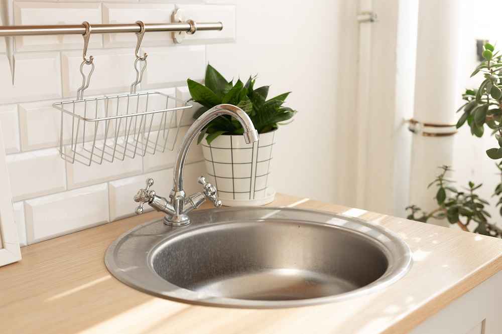 wastafel sink dapur berbentuk bulat