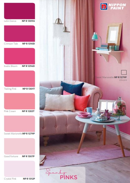 katalog warna pink nippont paint