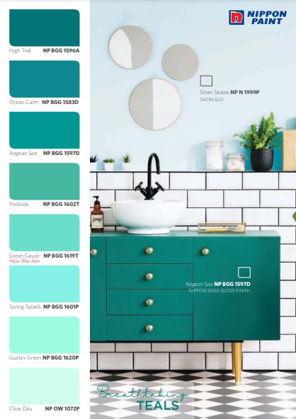 katalog warna teals nippont paint