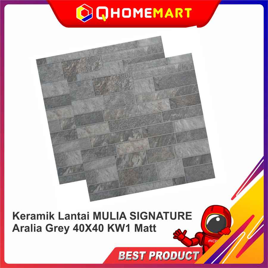 Keramik-Lantai-MULIA-SIGNATURE-Aralia-Grey-40X40