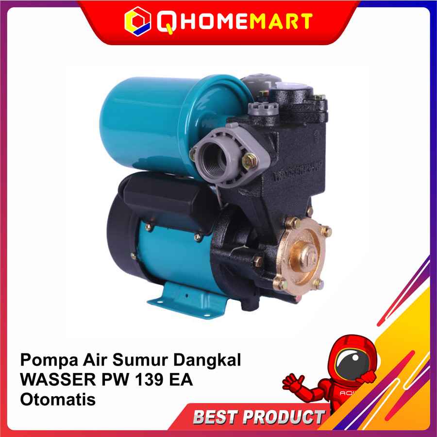 Pompa Air Sumur Dangkal WASSER PW 139 EA Otomatis