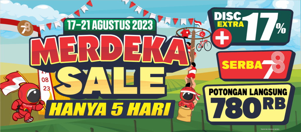 merdeka sale diskon bahan bangunan jogja agustus 2023