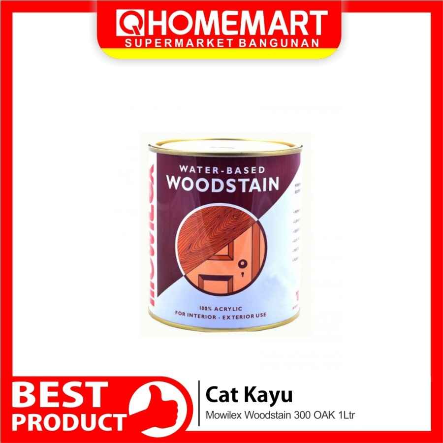 Cat Kayu Mowilex Woodstain 300 OAK 1Ltr