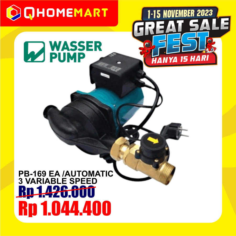 Harga Promo Wasser Pump PB 169 EA