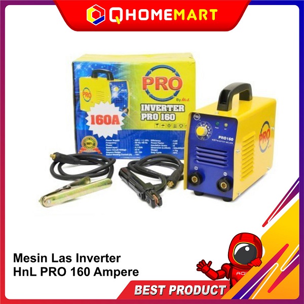 alat teknik Mesin Las Inverter HnL PRO 160 Ampere