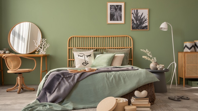 warna kamar sage green