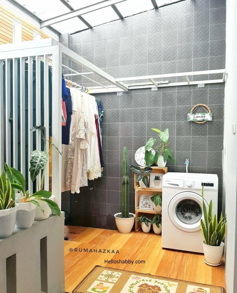 ruang laundry minimalis 