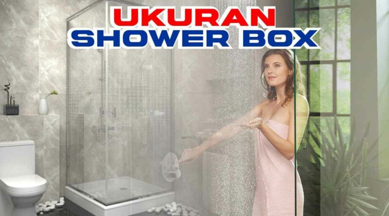 ukuran shower box