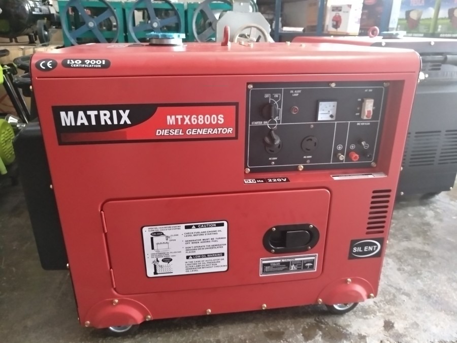 MATRIX MTX6800S genset