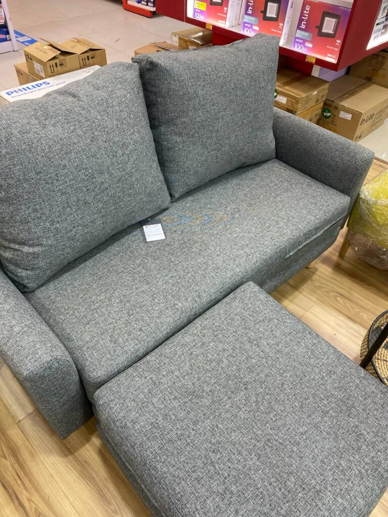 sofa sudut minimalis dua seat 