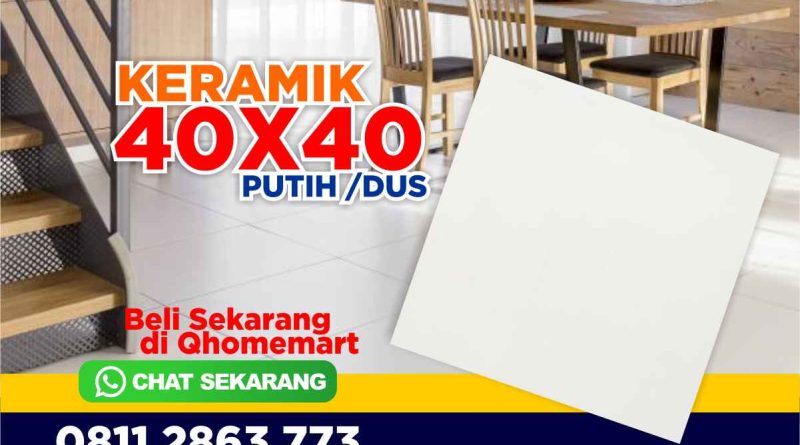 Harga Keramik 40x40 Per Dus Putih