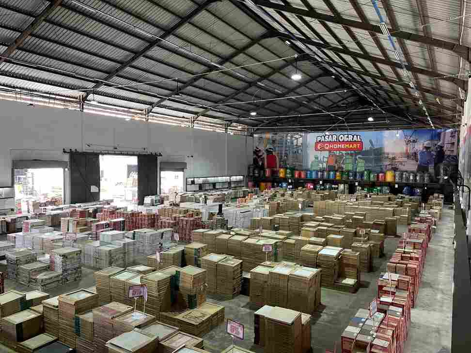 qhomemart pasar obral keramik dan granit