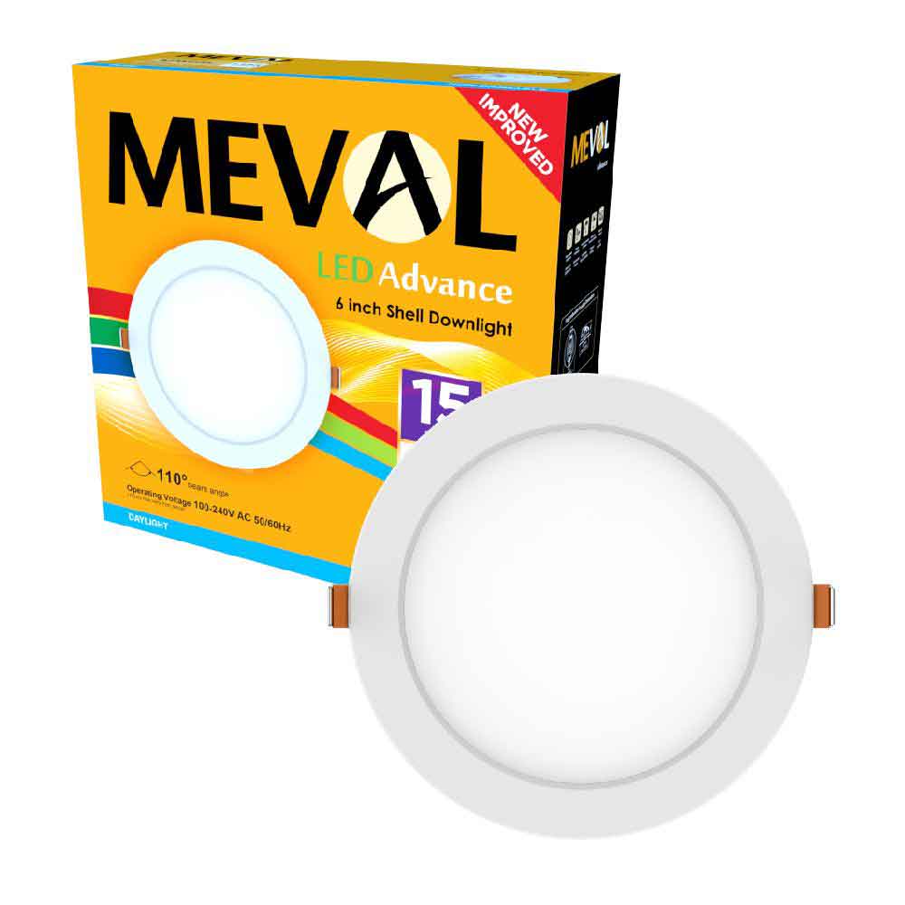 lampu downlight meval