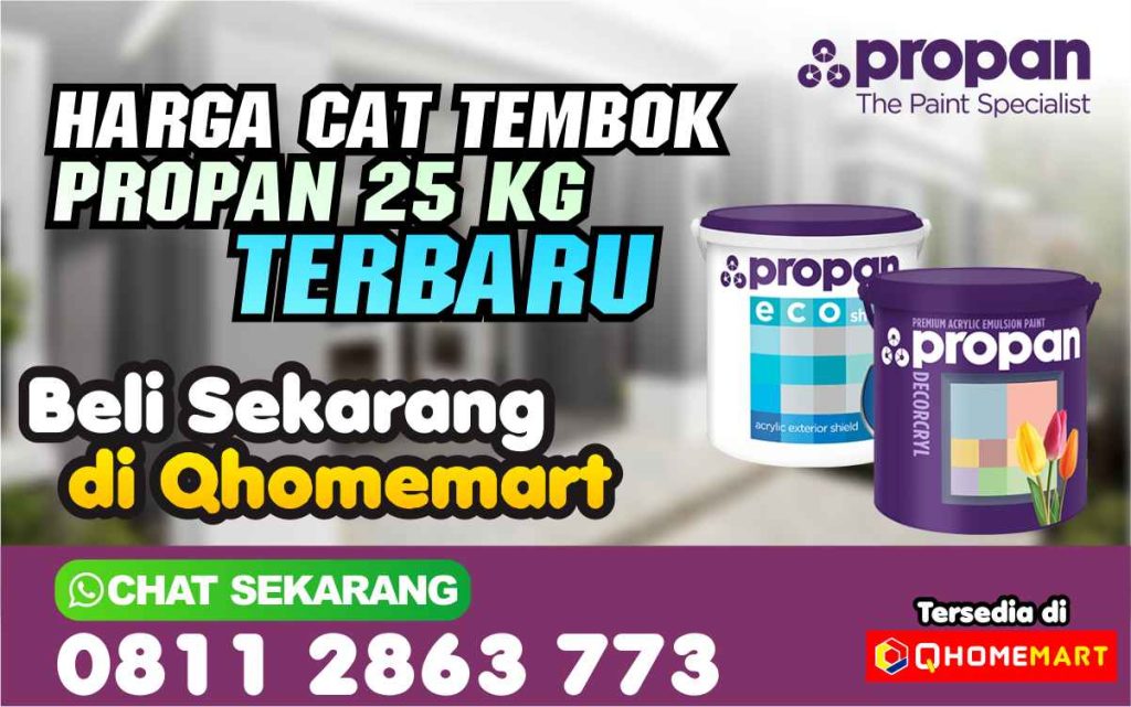 Harga Cat Tembok Propan 25 kg