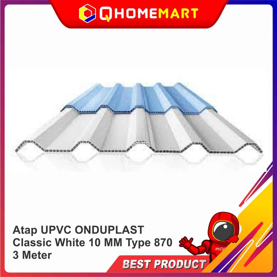 Atap UPVC Onduline tipe ONDUPLAST