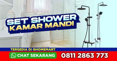 Harga 1 set shower kamar mandi