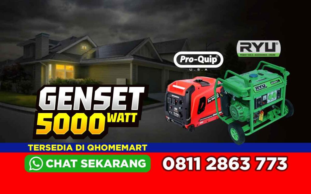 Harga Genset 5000 WATT