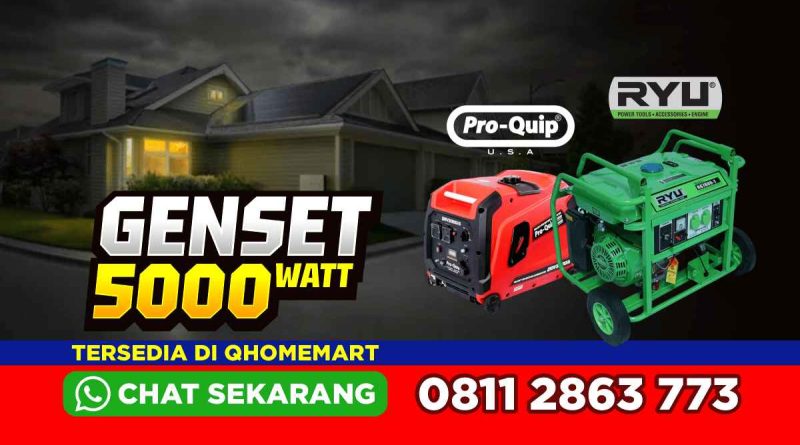 Harga Genset 5000 WATT