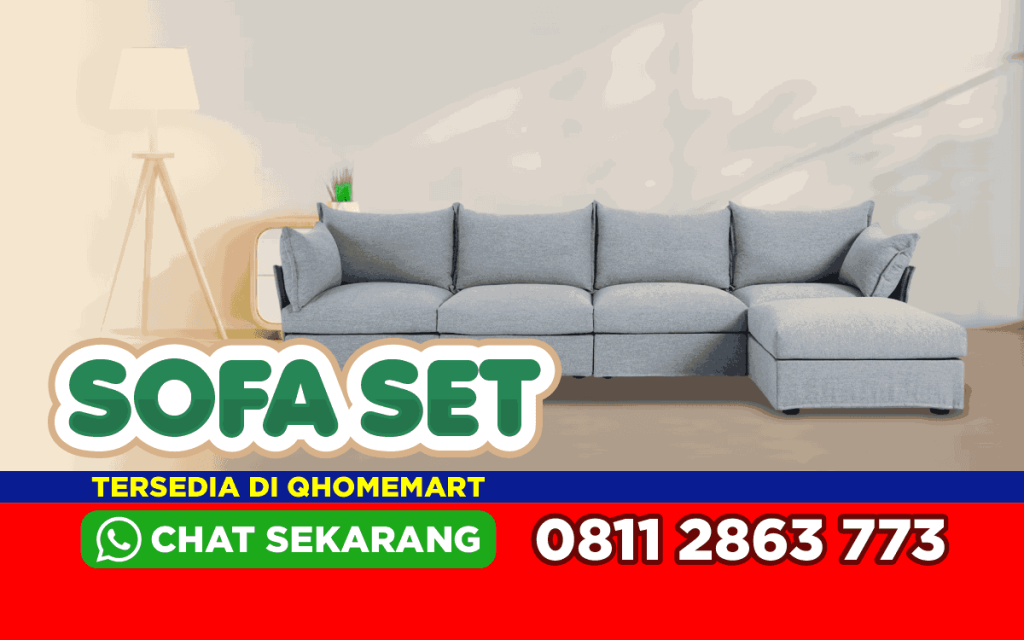 harga 1 set furniture ruang tamu