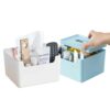 Kotak Tisu UNISOH UNI 708972 Tissue Storage Box White Blue