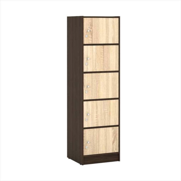 Rak Lemari PDF FURNITURE PD ALBA RSG 5 TS American Wallnut Sonoma Oak