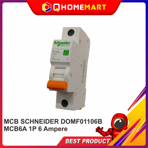 MCB SCHNEIDER DOMF01106B MCB6A 1P 6 Ampere